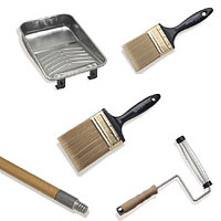 Brushes, Rollers & Painting Tools