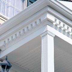 Decorative Trim Accents and Mounting Blocks